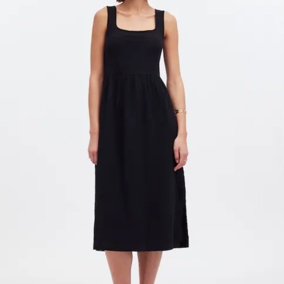 Madewell Dresses & Skirts - Madewell womens Knit Tank Midi Dress black L
